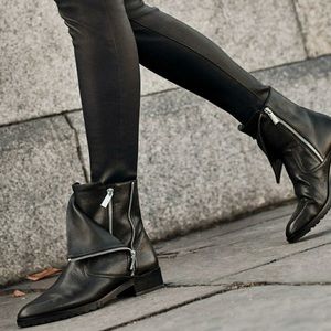 Michael Kors Andie Leather Boots